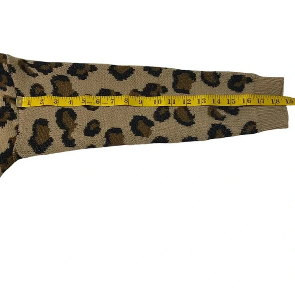 Hayden Leopard Print Cardigan, Small/Medium - Picture 7 of 12